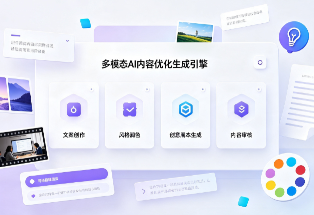 广宗县AI智能内容优化创新 多模态生成技术丰富数字内容创作生态